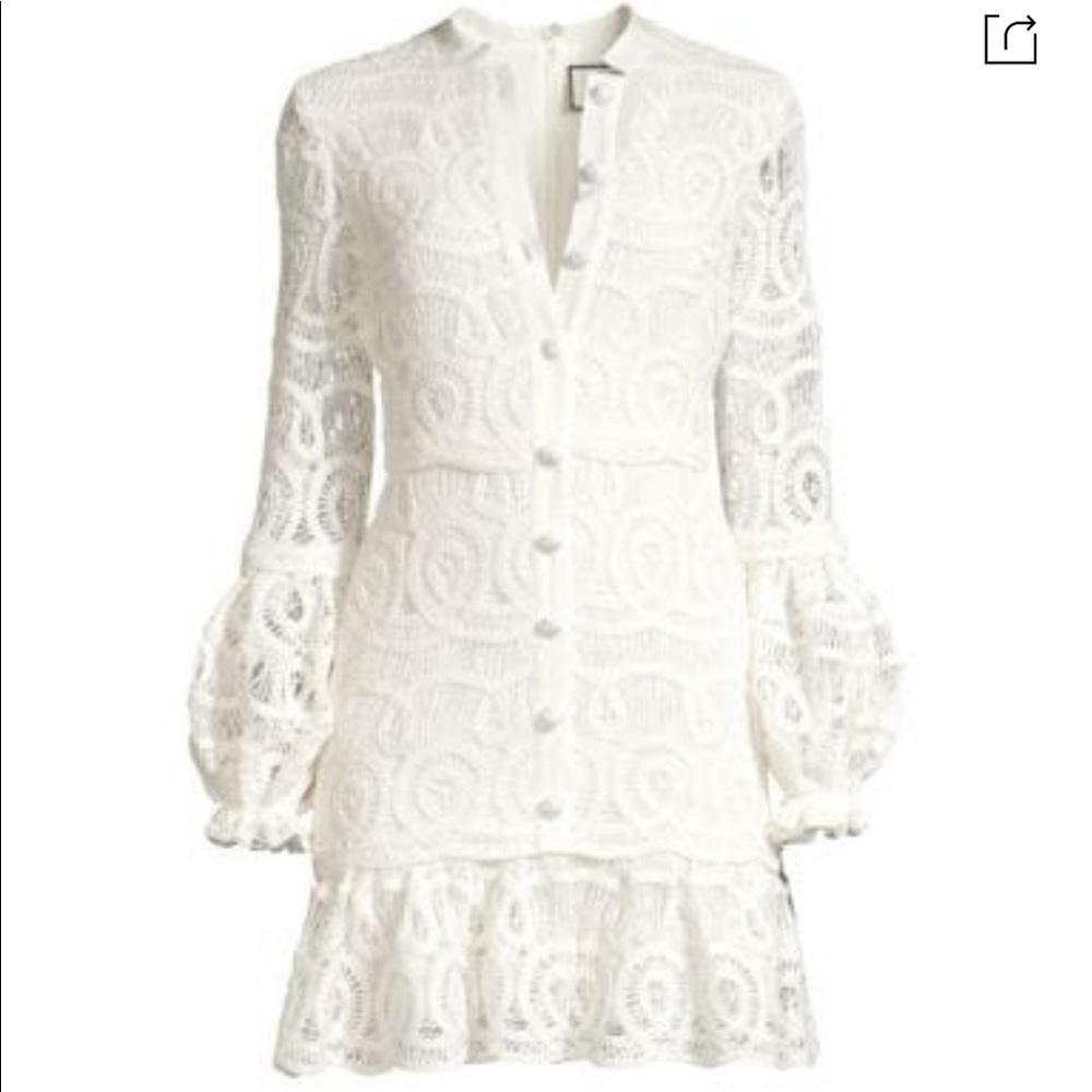 Alexis Liliyan Mini Crochet Dress